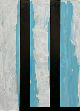 painting, Icewater, by Andrew Spence.